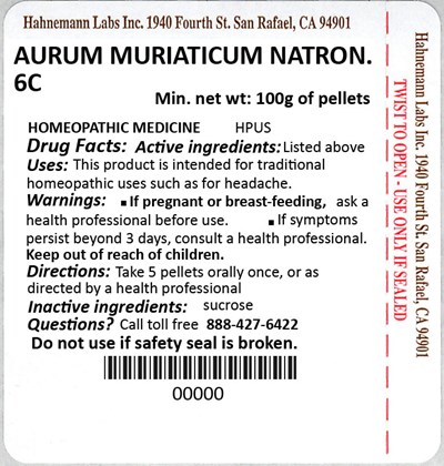 Aurum Muriaticum Natronatum 6C 100g - Aurum Muriaticum Natronatum 6C 100g
